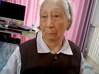 Superannuated Japanese Grannie Gets Plumbed